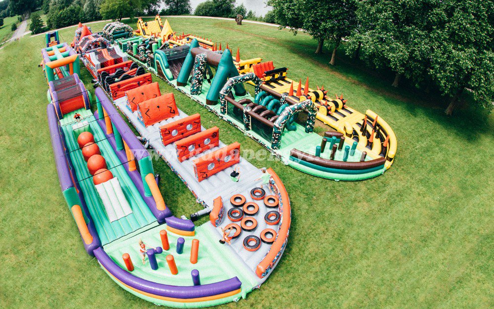 Dry land inflatable obstacles courses and challenge games DP-IO2472